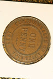 1935 - Australia Penny - Light Doubling on '3', 'Y' and Obverse Legend - VF