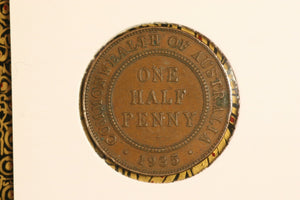 1935 - Australia Halfpenny - VF