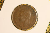 1949 - Australia Halfpenny - gVF / Grotty