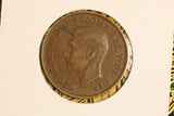 1949 - Australia Halfpenny - Diecrack 'FIDEI' (R5) - gVF