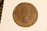 1955 - Australia Halfpenny - First '5' Doubled - VF