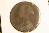 1866 - UK British Penny - VG