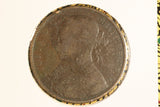 1886 - UK British Penny - VG / Corrosion