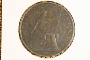 1898 - UK British Penny - aVF