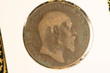 1905 - UK British Penny - aF / Grotty