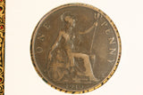 1910 - UK British Penny - aVF