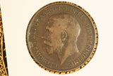 1913 - UK British Penny - gF