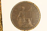 1913 - UK British Penny - F