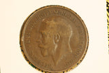 1917 - UK British Penny - aF