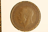 1920 - UK British Penny - aVF