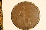 1920 - UK British Penny - gF / Spot of Verdigris