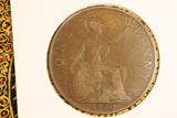 1920 - UK British Penny - F