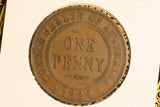 1924 - L - Australian Penny - Filled 4 gVG