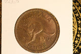 1964 - M - Australian Penny - chUNC - Gold Patina