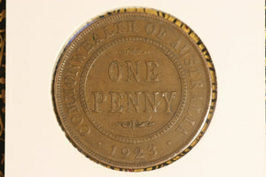 1923  - Australian Penny - aVF