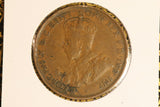 1927 - Australian Penny - Pealing Errors near Bust - gF