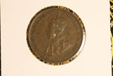 1929 - Australia Halfpenny - gVF / Problem Coin