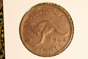 1964 - Australia Penny - aUNC