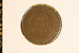 1934 - Australia Halfpenny - gVF