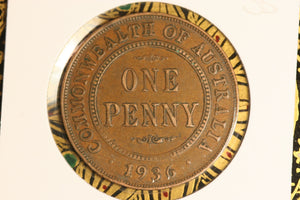 1936 - Australia Penny - EF