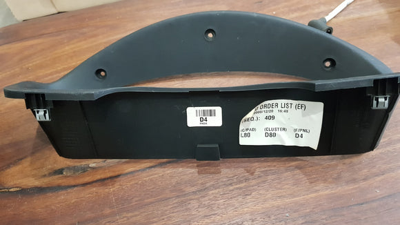 Hyundai Sonata 2001 Dash Cluster Speedo, Tachometer