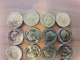 2021 - Australia - 2 Dollar Coins * 20 - The Wiggles - 5 Full Sets - gEF / aUNC