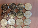 2021 - Australia - 2 Dollar Coins * 20 - Elder - JC - aUNC