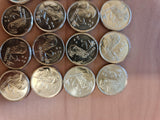 2021 - Australia - 2 Dollar Coins * 20 - Elder - JC - aUNC