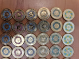 2021 - Australia 2 Dollar Coins * 72 - Tokyo Olympics Paralympics - 12 Full Sets