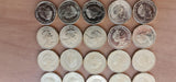 2022 - Australia - 2 Dollars Coins * 45 - "A", "U", "S" * 15 Sets  - gEF