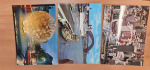 1970s Postcards * 3 - Sydney Harbour, Macquarie St, El Alamein - Unused / VG