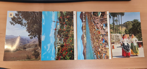 1970s Postcards * 4 - Canary Islands - Unused / VG