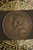 1922  - Australia Penny - F - Reverse Denticles Missing - R6