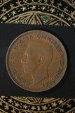 1942 - Y. - Australia Penny - Pealing Error on Star - F