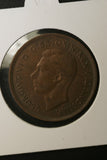 1943 - Y. - Australia Penny - F+ - Light 'RALIA' Doubled