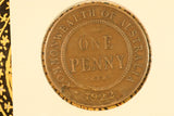 1922 - I - Australia Penny - Rotation Error and Planchette Error - VG