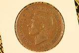 1941 - Australia Penny - K.G  - Dot below G - (R5) - gF