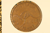 1939 - Australia Penny - Pealing Error near Star - gF