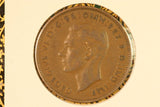 1939 - Australia Penny - Pealing Error near Star - gF