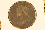 1896 - UK British Penny - gVF