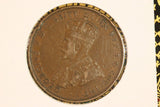 1929 - L - Australia Penny - aVF / Rim Bump