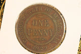 1929 - I - Australia Penny - F / Grotty