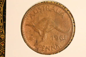 1961 - Australia Penny - aUNC