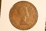 1964 - Y. - Australia Penny - Slanted 6 (R5) - aUNC