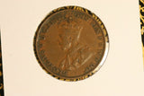 1927 - Australia Halfpenny - aVF