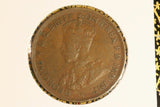 1922 - I - Australia Penny - Indian Obverse - F