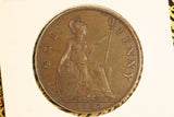 1936 - UK British Penny - gVF Problem Coin