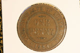 1924 - L - Australian Penny - London Obverse - gF