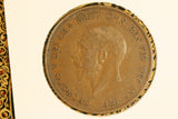 1928 - UK British Penny - VF