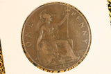 1913 - UK British Penny - aF